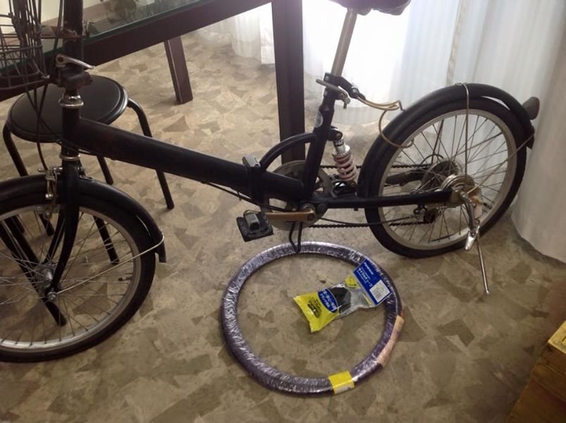 自転車修理