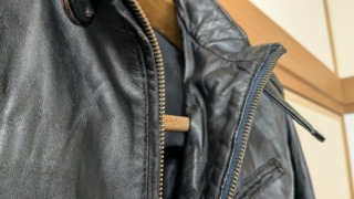 革ジャン修理