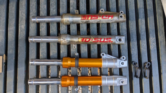 ライブ Dio Fフォーク交換