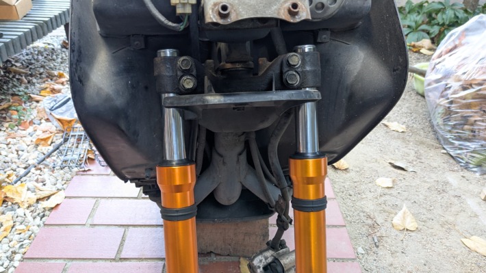 ライブ Dio Fフォーク交換