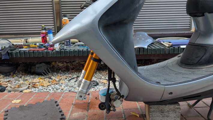 ライブ Dio Fフォーク交換