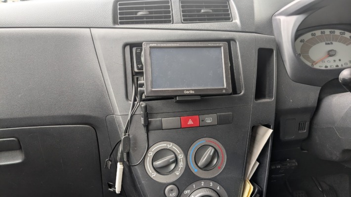 プレオナビ取り付け