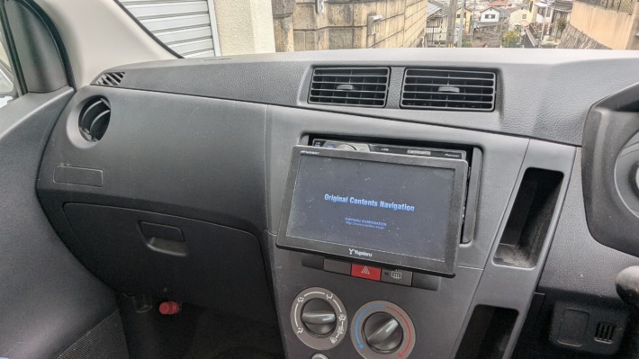 プレオナビ取り付け