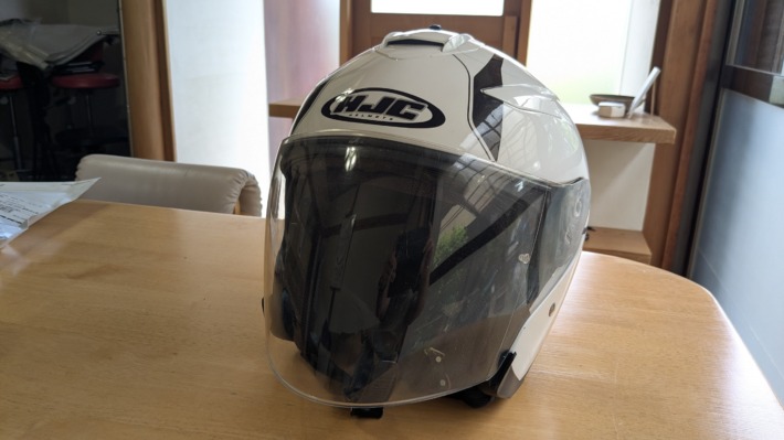 HJCヘルメット内装交換