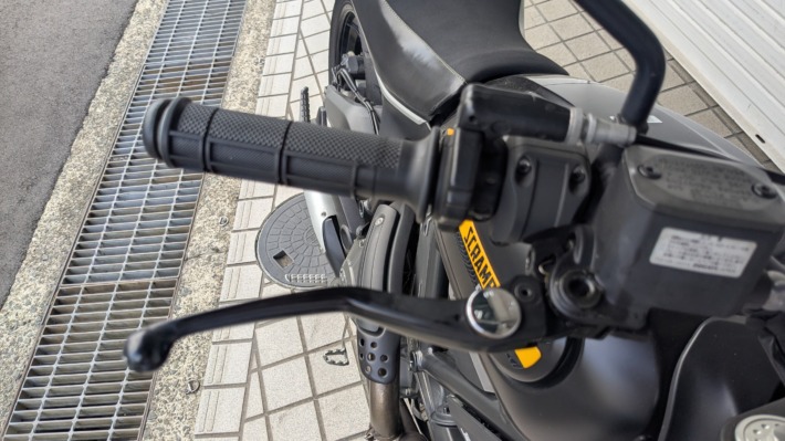 スクランブラー レバー交換
